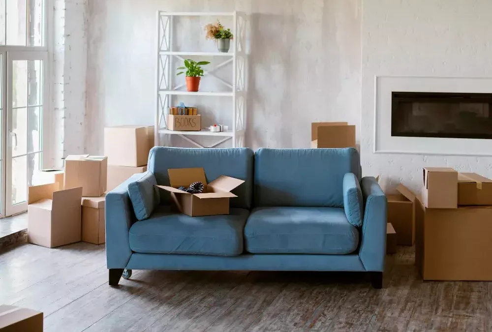 O papel do içamento na mudança: como levar seu sofá para um novo lar